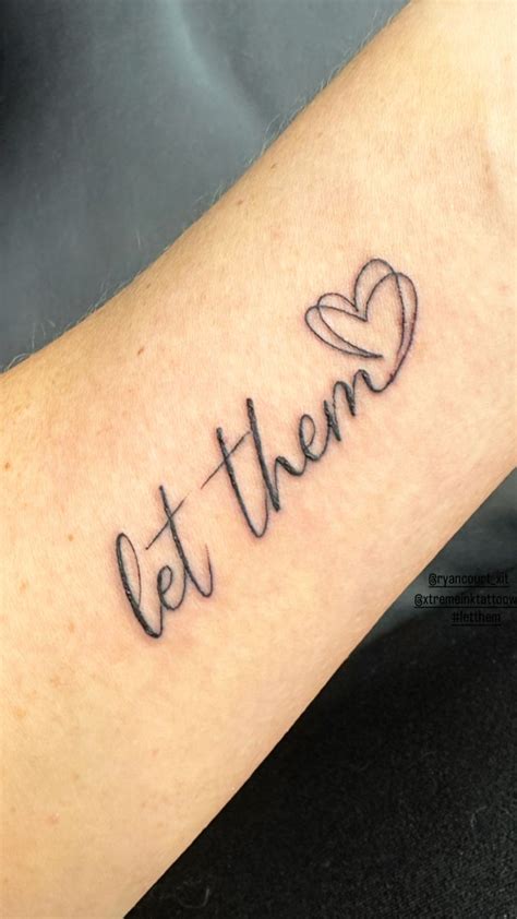 let them tattoo forearm